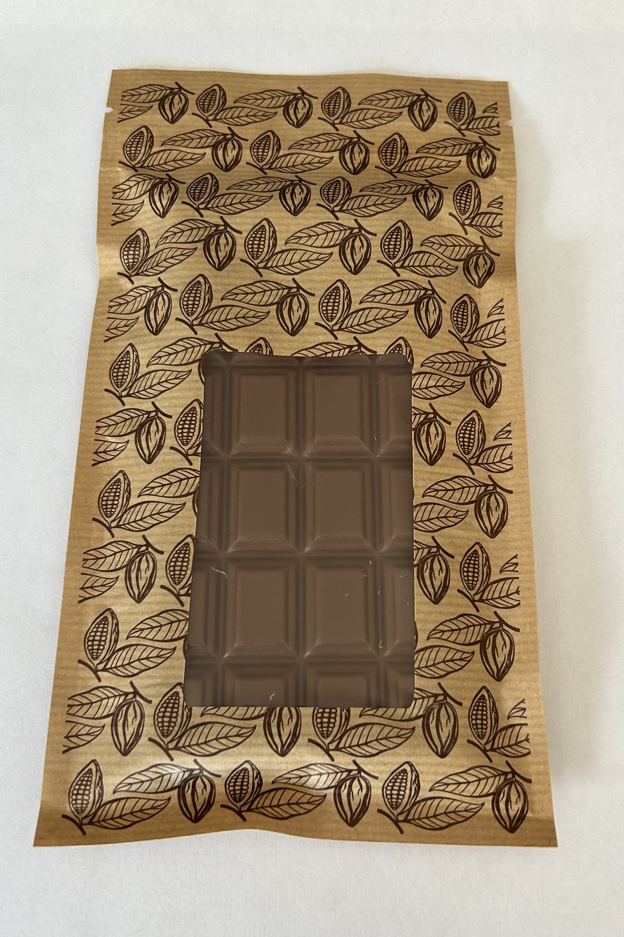 Tablette de chocolat nature